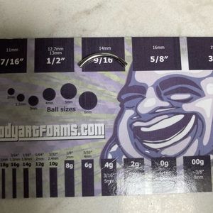 Anatometal Steel Navel Curve